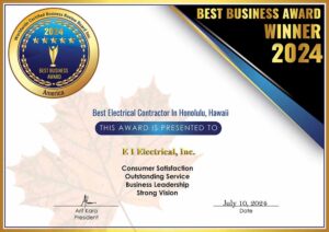 2024 WCBRB Inc EI Electrical Award Certificate