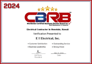 2024 WCBRB Inc EI Electrical Inc Certificate