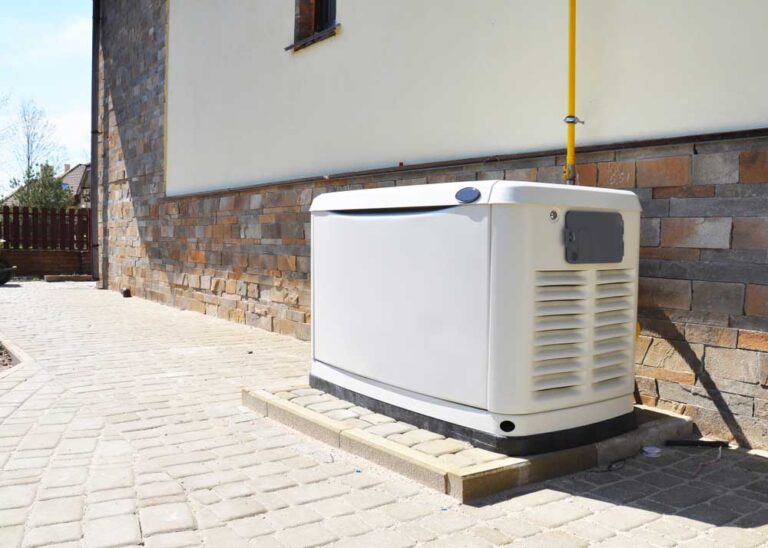 a generator at home