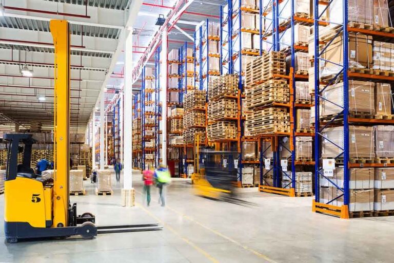 a warehouse or factory