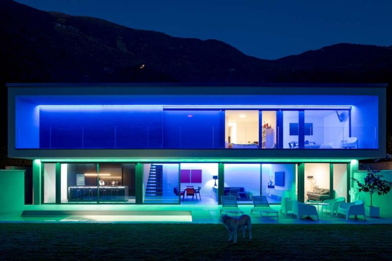 LED Lights outside the house