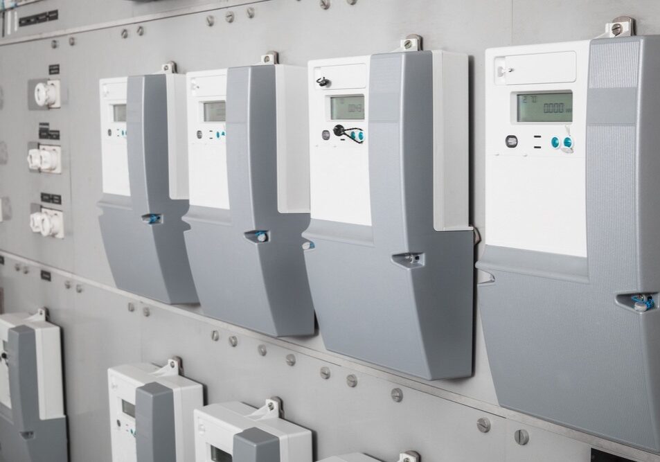 commercial electrical meter panel