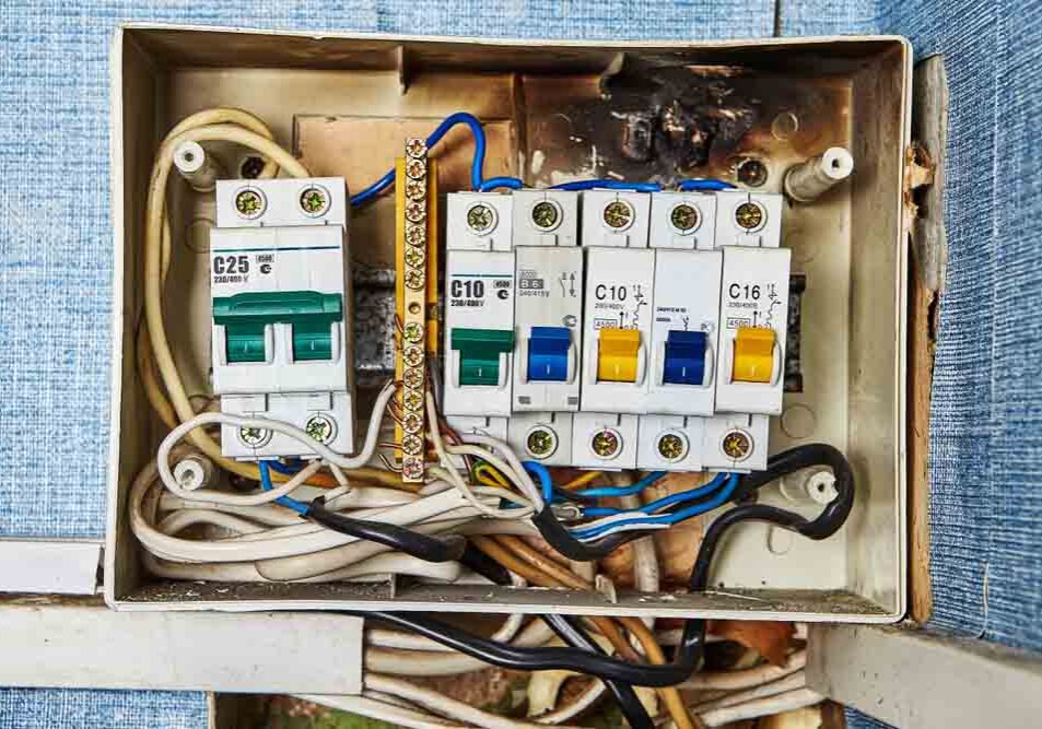 faulty electrical panel