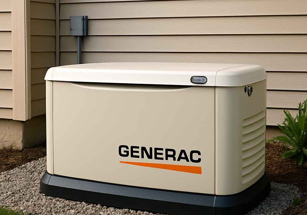 a Generac generator a Generac generator