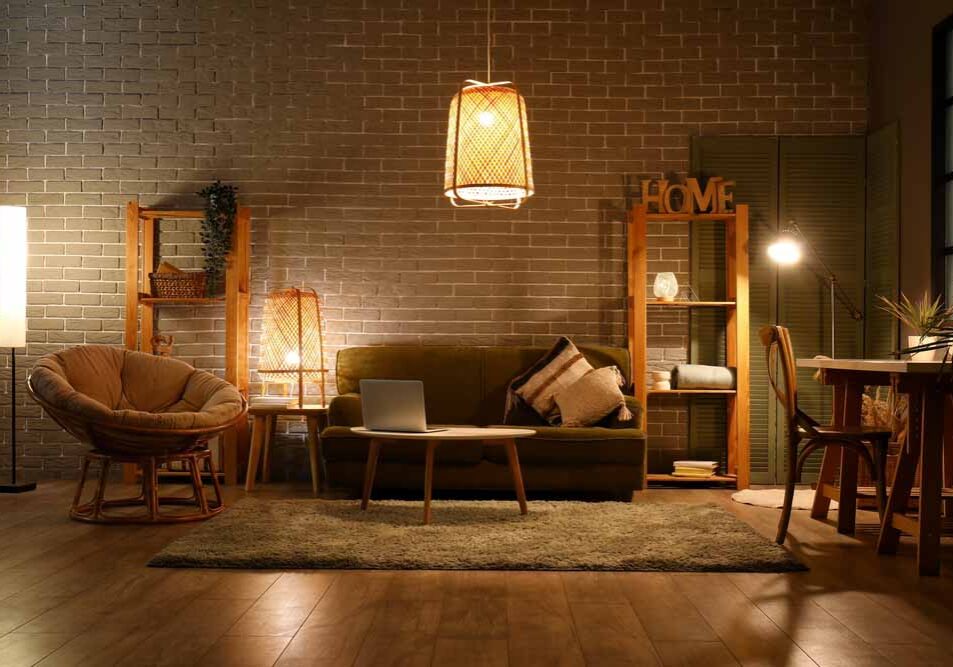 living room with lighting living room with lighting