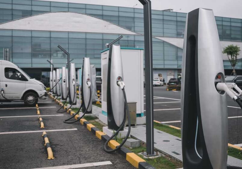 multiple EV chargers multiple EV chargers