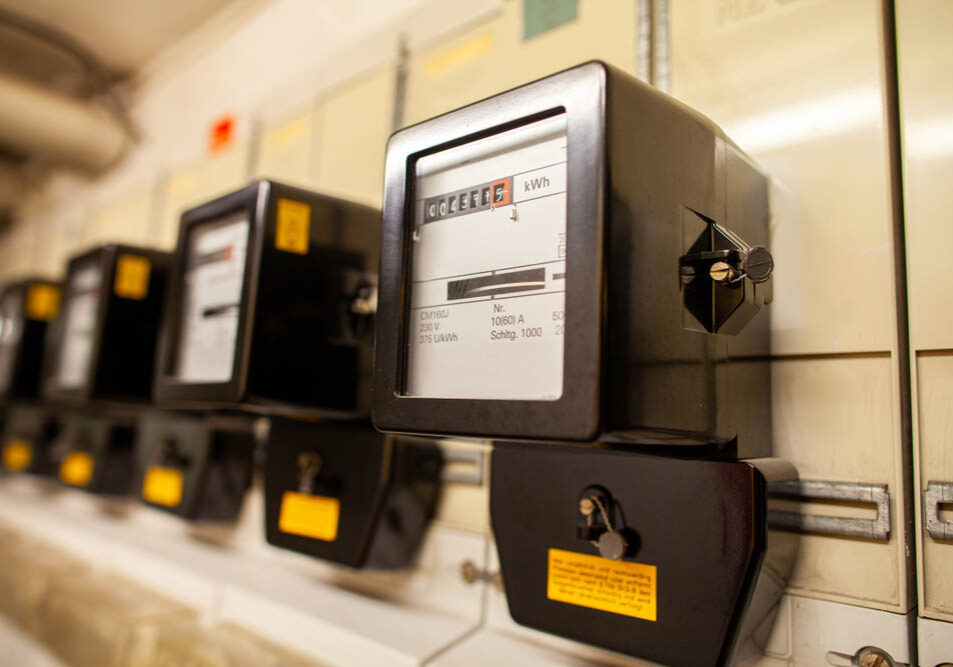 a new electrical meter
