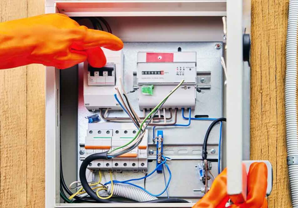a new electrical panel a new electrical panel