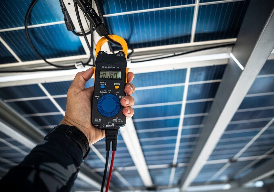 solar panel voltage testing